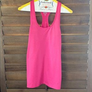 Nike hot pink work out tank top